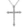 Cross Necklace 1/3 Ctw.(Diamond Pendant 456245)