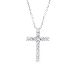Cross Pendant - 1.0Ctw(Diamond Pendant 455167)