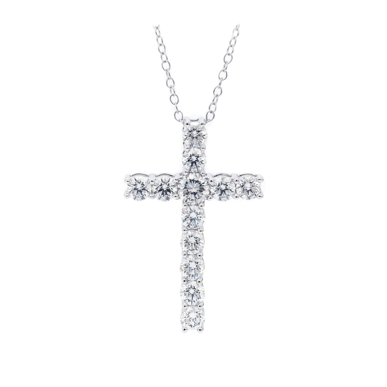 Cross Pendant - 2.0Ctw(Diamond Pendant 455168) 3 Cross Pendant - 2.0Ctw(Diamond Pendant 455168)