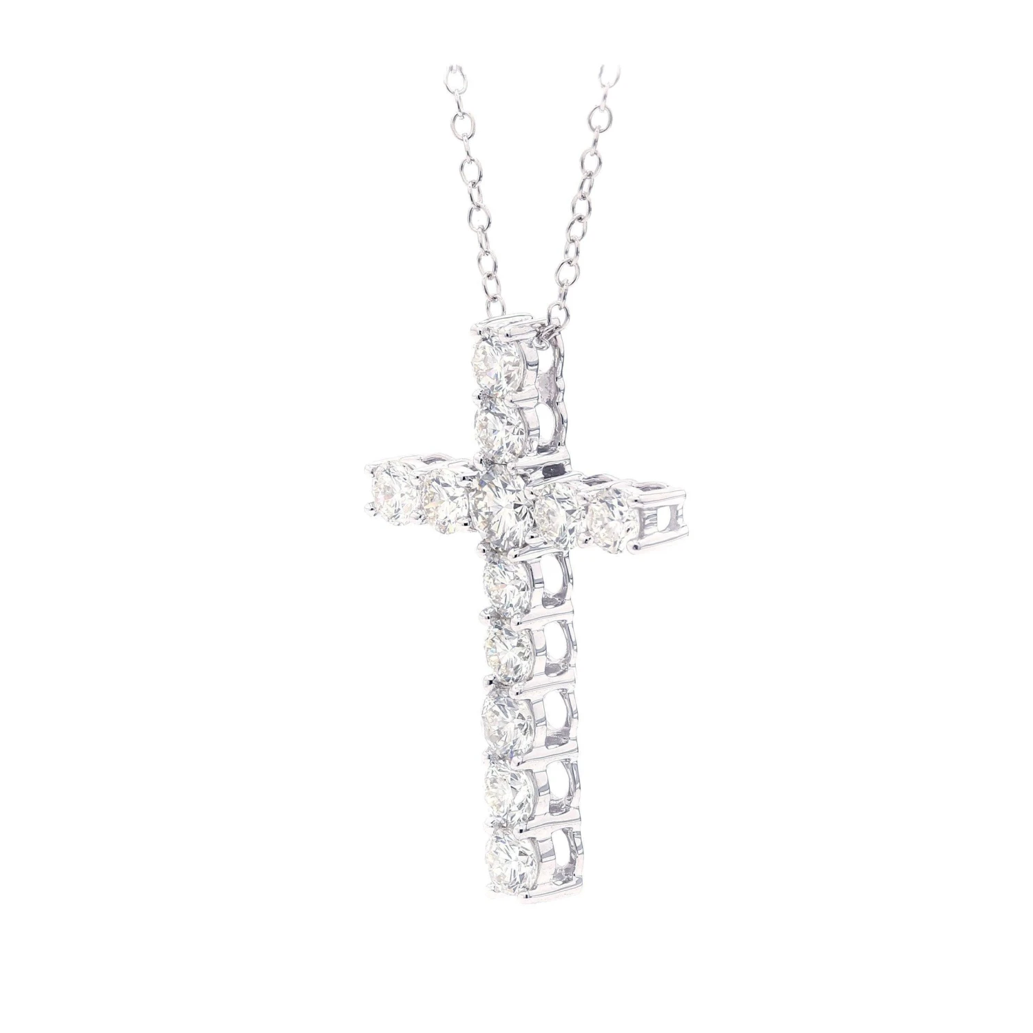 Cross Pendant - 2.0Ctw(Diamond Pendant 455168) 4 Cross Pendant - 2.0Ctw(Diamond Pendant 455168) - Image 2