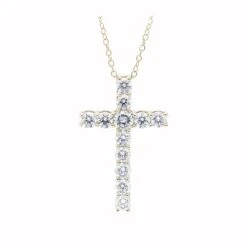 Cross Pendant - 2.0Ctw(Diamond Pendant 455168) 9 Cross Pendant - 2.0Ctw(Diamond Pendant 455168) -NEWWORLD DIAMONDS cross pendant 2 0ctw for pendant gemstone jewelry 4