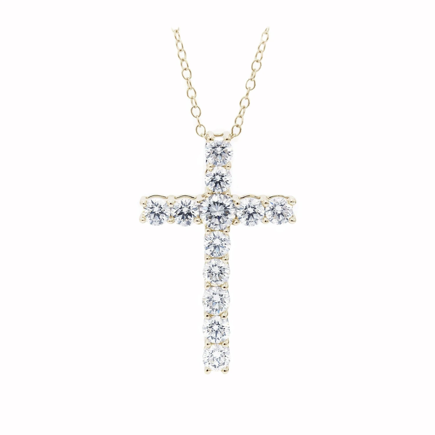 Cross Pendant - 2.0Ctw(Diamond Pendant 455168) 6 Cross Pendant - 2.0Ctw(Diamond Pendant 455168) - Image 4