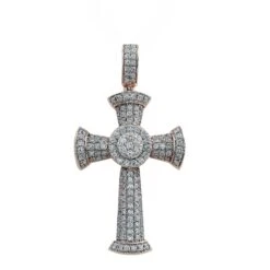 Cross Pendant - 2 1/7Ctw(Diamond Pendant 456848)