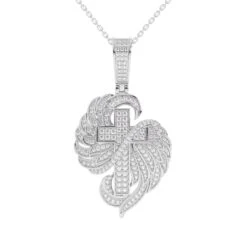 Cross Wings Pendant 3/4Ctw(Cross Wings Pendant 453895)