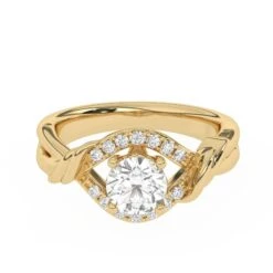 Cynthia Setting(Diamonds Ring S453862) -NEWWORLD DIAMONDS cynthia setting for settings gemstone jewelry 4