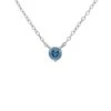 Danielle Necklace - 1/3 Ct. T.W. Blue(Blue Diamond Solitaire Necklace 263322) 2 Danielle Necklace - 1/3 Ct. T.W. Blue(Blue Diamond Solitaire Necklace 263322) -NEWWORLD DIAMONDS danielle necklace 13 ct t w blue for necklace gemstone jewelry 1