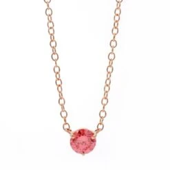 Danielle Necklace 1/3Ctw Pink(Pink Solitaire Pendant 262140)