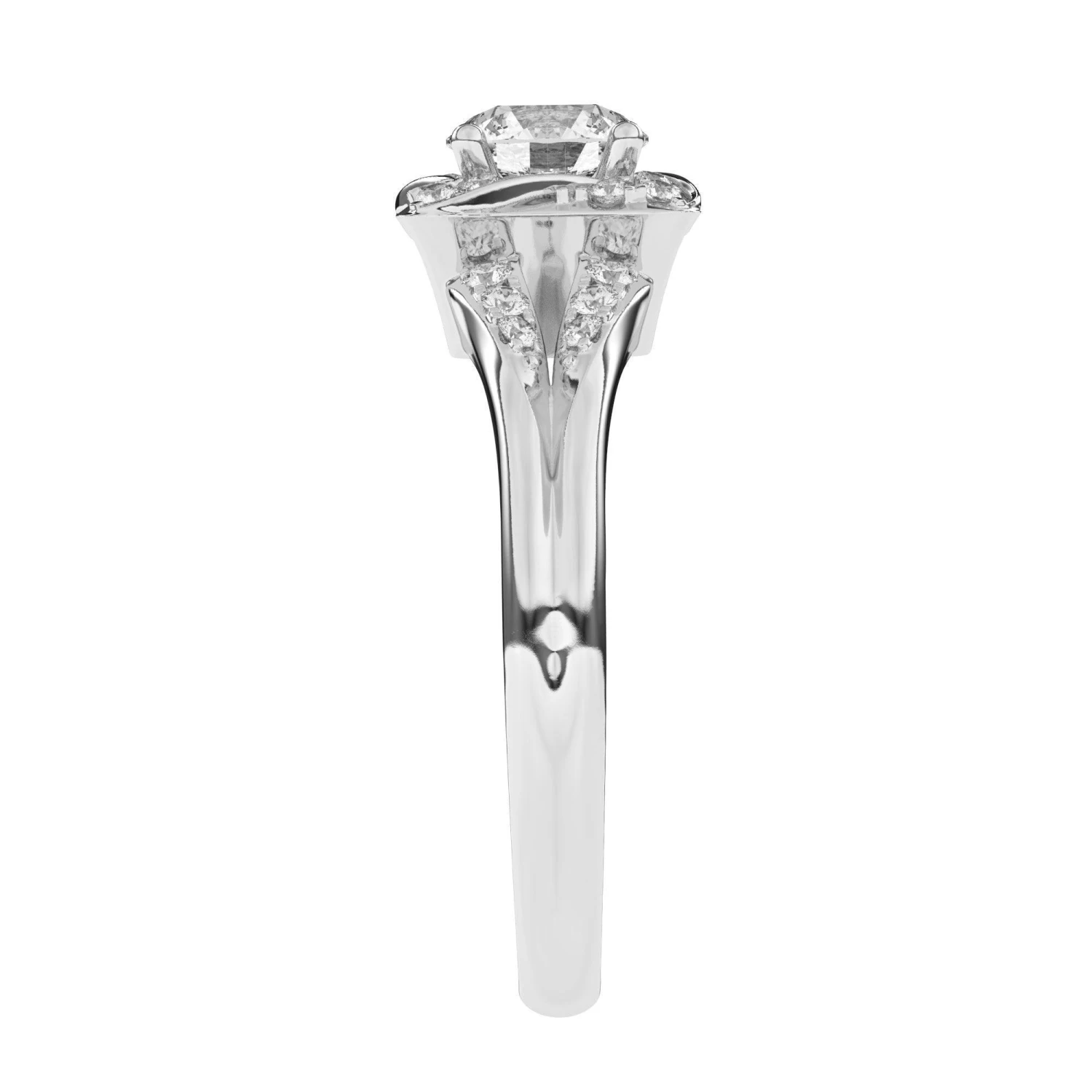 Daphne Halo Engagement Ring(Daphne Halo Engagement Ring) 5 Daphne Halo Engagement Ring(Daphne Halo Engagement Ring) - Image 3