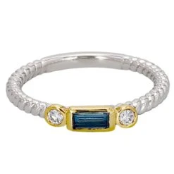 Dinah Ring - 1/3 Ct. T.W.(Silver Gold Diamond Ring 457367)