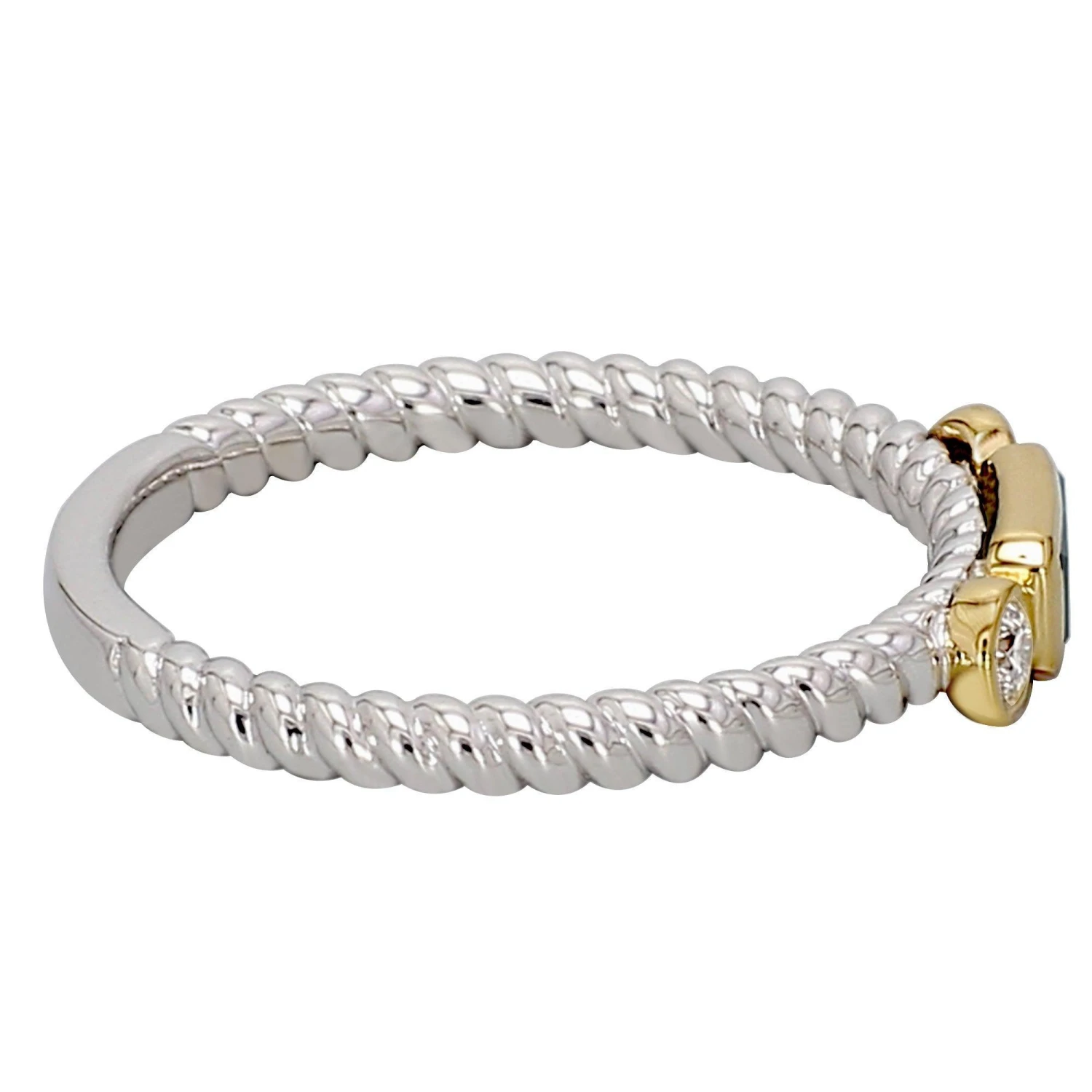 Dinah Ring - 1/3 Ct. T.W.(Silver Gold Diamond Ring 457367) 8 Dinah Ring - 1/3 Ct. T.W.(Silver Gold Diamond Ring 457367) - Image 6