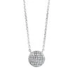 Disc Diamond Necklace 1/3Ctw(Disc Diamond Necklace) -NEWWORLD DIAMONDS disc diamond necklace 13ctw for necklace gemstone jewelry 1