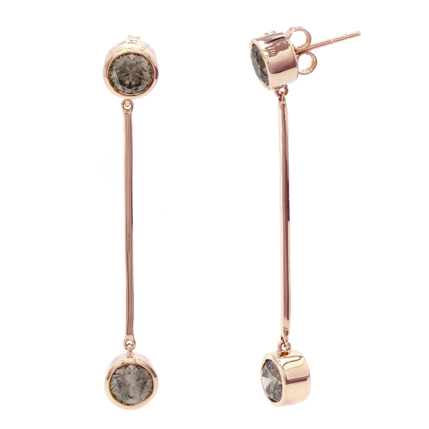 Dorothy Earrings 3.00Ctw(Diamond Earrings 456050) 5 Dorothy Earrings 3.00Ctw(Diamond Earrings 456050) - Image 3