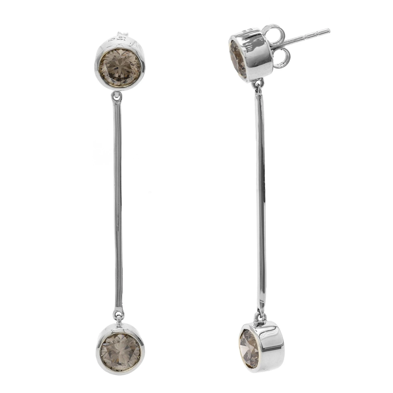 Dorothy Earrings 3.00Ctw(Diamond Earrings 456050) 6 Dorothy Earrings 3.00Ctw(Diamond Earrings 456050) - Image 4