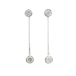 Dorothy Earrings 3.00Ctw(Diamond Earrings 456545)
