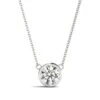 Dorrie Necklace 1/2Ct(Station Necklace Solitaire Bezel) -NEWWORLD DIAMONDS dorrie necklace 12ct for necklace gemstone jewelry 1