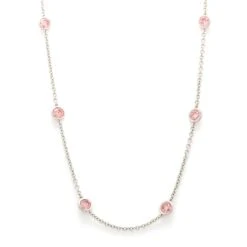 Elaine Necklace - 2 1/2 Ct. T.W.(Station Diamond Yard Necklace 454751)