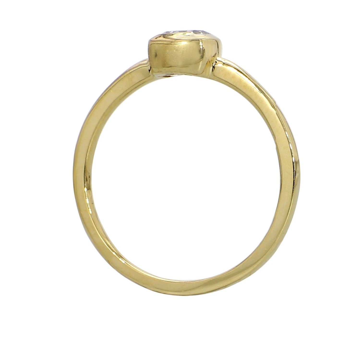 Eleanor Solitaire Ring - 1/2Ct(Diamond Ring Eleanor 14 Vintage Diamonds) 4 Eleanor Solitaire Ring - 1/2Ct(Diamond Ring Eleanor 14 Vintage Diamonds) - Image 2