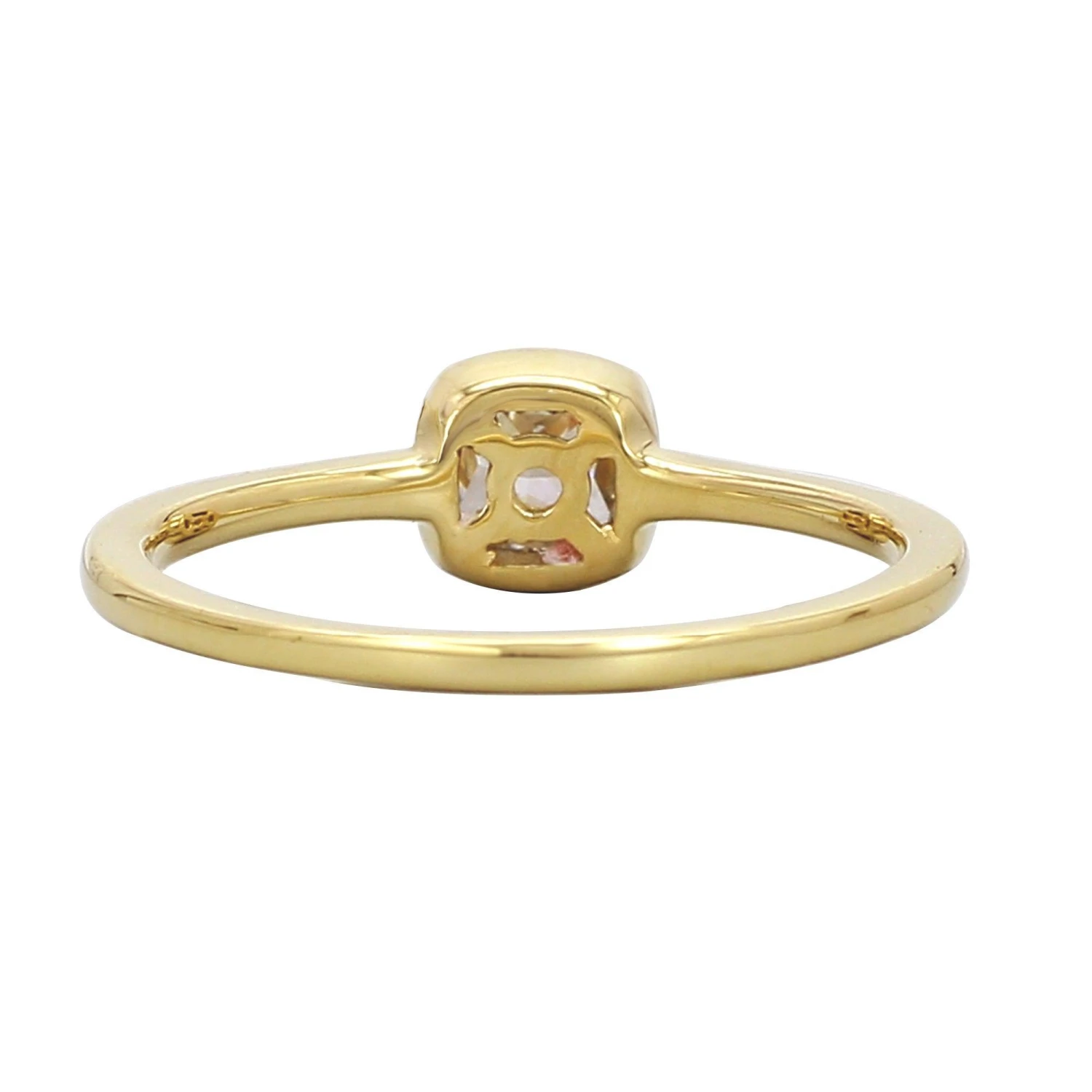 Eleanor Solitaire Ring - 1/2Ct(Diamond Ring Eleanor 14 Vintage Diamonds) 6 Eleanor Solitaire Ring - 1/2Ct(Diamond Ring Eleanor 14 Vintage Diamonds) - Image 4