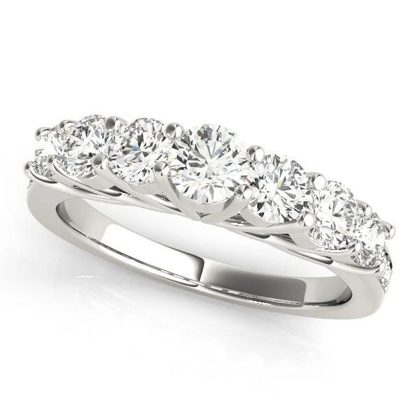 Eliza 7 Stone Ring 1.0Ctw(Eliza Band 2855) 3 Eliza 7 Stone Ring 1.0Ctw(Eliza Band 2855)