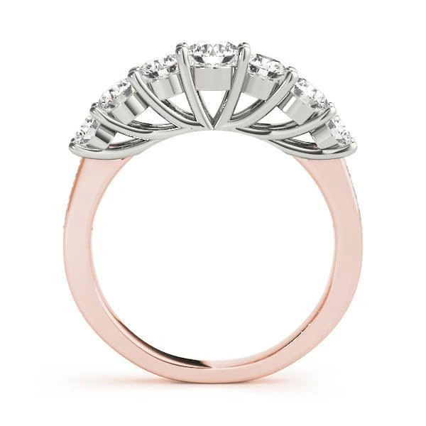 Eliza 7 Stone Ring 1.0Ctw(Eliza Band 2855) 8 Eliza 7 Stone Ring 1.0Ctw(Eliza Band 2855) - Image 6