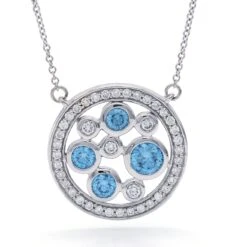 Elle Necklace - 1 1/2 Ct. T.W.(Diamond Pendant 455176)