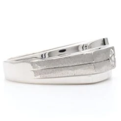 Ethan Ring - 0.16 Ct. T.W.(White Dia Mens Ring 262277) -NEWWORLD DIAMONDS ethan ring 0 16 ct t w for ring gemstone jewelry 4