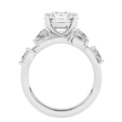 Fern Bridal Setting(Fern Setting 453755) -NEWWORLD DIAMONDS fern bridal setting for settings gemstone jewelry 2