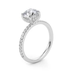 Gail Hidden Halo Setting(Gail Hidden Halo Setting) 12 Gail Hidden Halo Setting(Gail Hidden Halo Setting) -NEWWORLD DIAMONDS gail hidden halo setting for settings gemstone jewelry 3