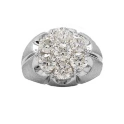 Gene Ring - 3.0Ctw(White Diamonds Ring 262205) -NEWWORLD DIAMONDS gene ring 3 0ctw for ring gemstone jewelry 2