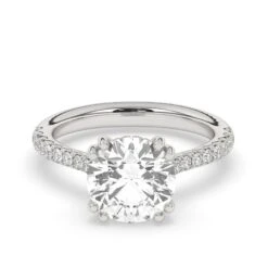 Gine Hidden Halo Setting(Gine Setting 453761)