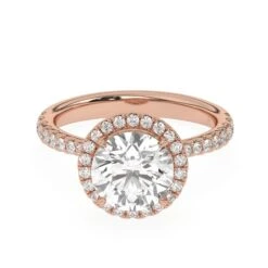 Ginny Hidden Halo Setting(Ginny Setting 453765) -NEWWORLD DIAMONDS ginny hidden halo setting for settings gemstone jewelry 6