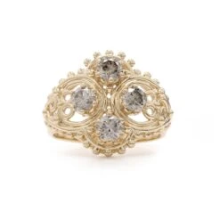 Gladis Ring - 1.00 Ct. T.W.(Smoky Diamonds Ring 262160)