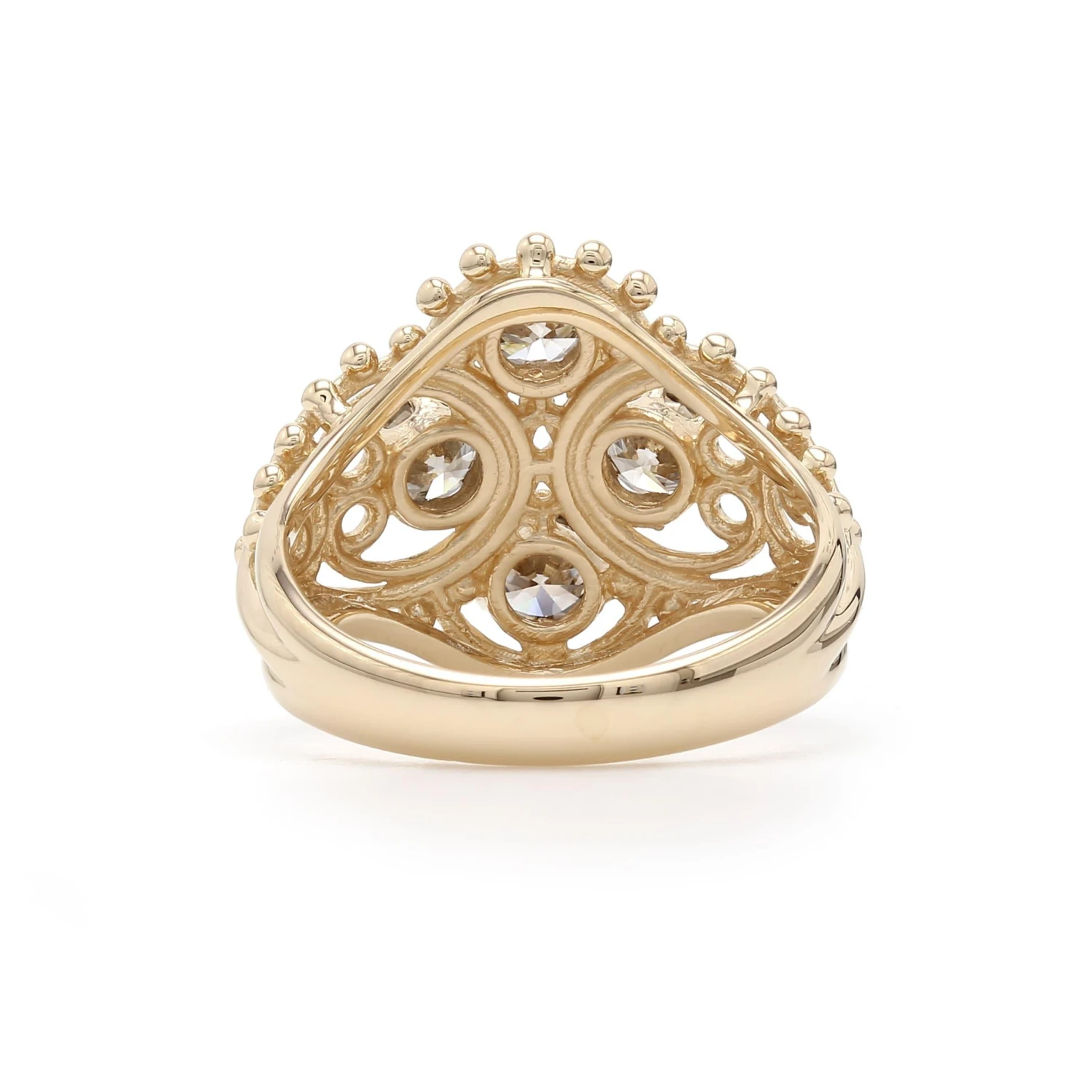 Gladis Ring - 1.00 Ct. T.W.(Smoky Diamonds Ring 262160) 5 Gladis Ring - 1.00 Ct. T.W.(Smoky Diamonds Ring 262160) - Image 3