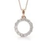 Grace Pendant - 3/4 Ct. T.W.(Diamond Pendant 454935) 1 Grace Pendant - 3/4 Ct. T.W.(Diamond Pendant 454935) -NEWWORLD DIAMONDS grace pendant 34 ct t w for pendant gemstone jewelry 1