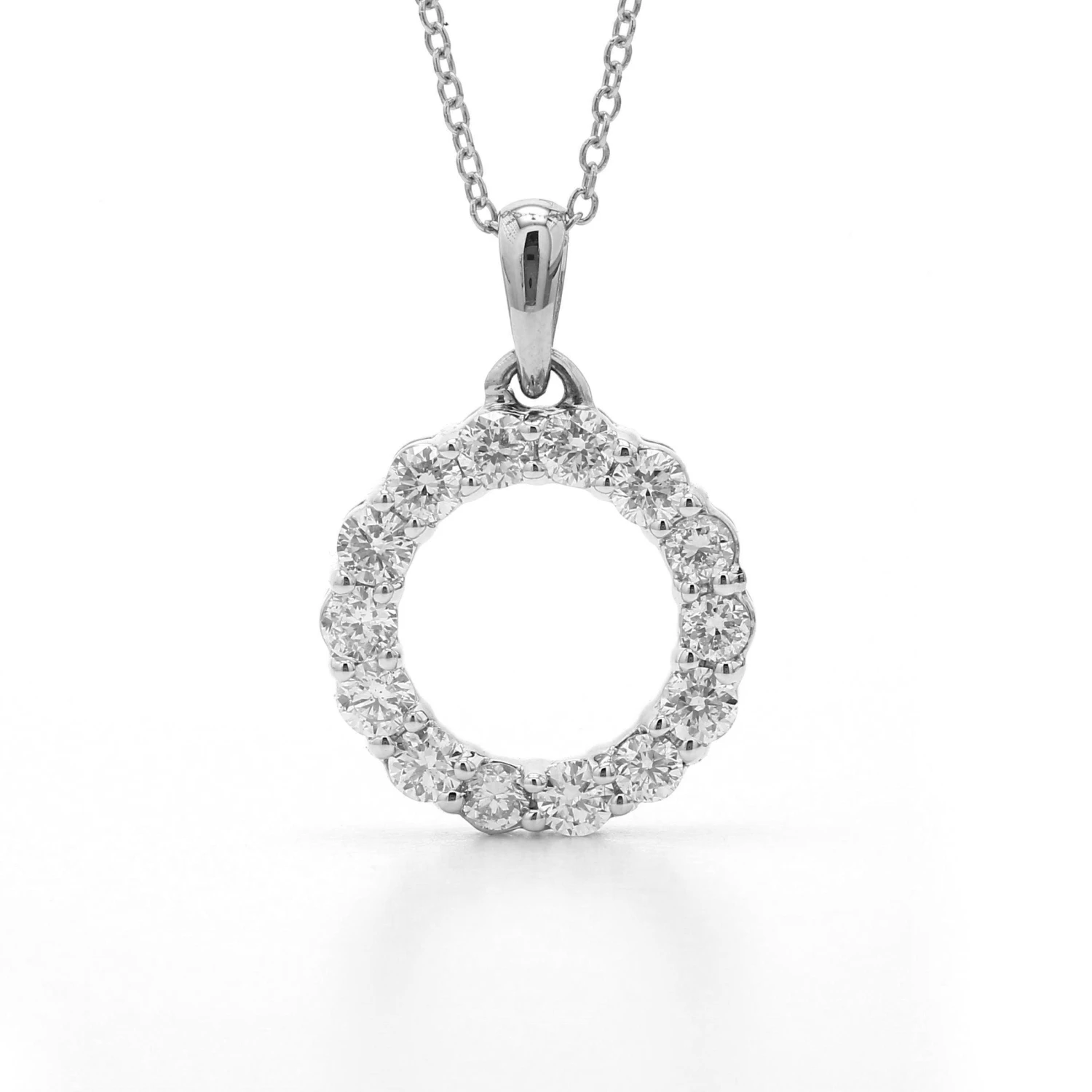 Grace Pendant - 3/4 Ct. T.W.(Diamond Pendant 454935) 4 Grace Pendant - 3/4 Ct. T.W.(Diamond Pendant 454935) - Image 2