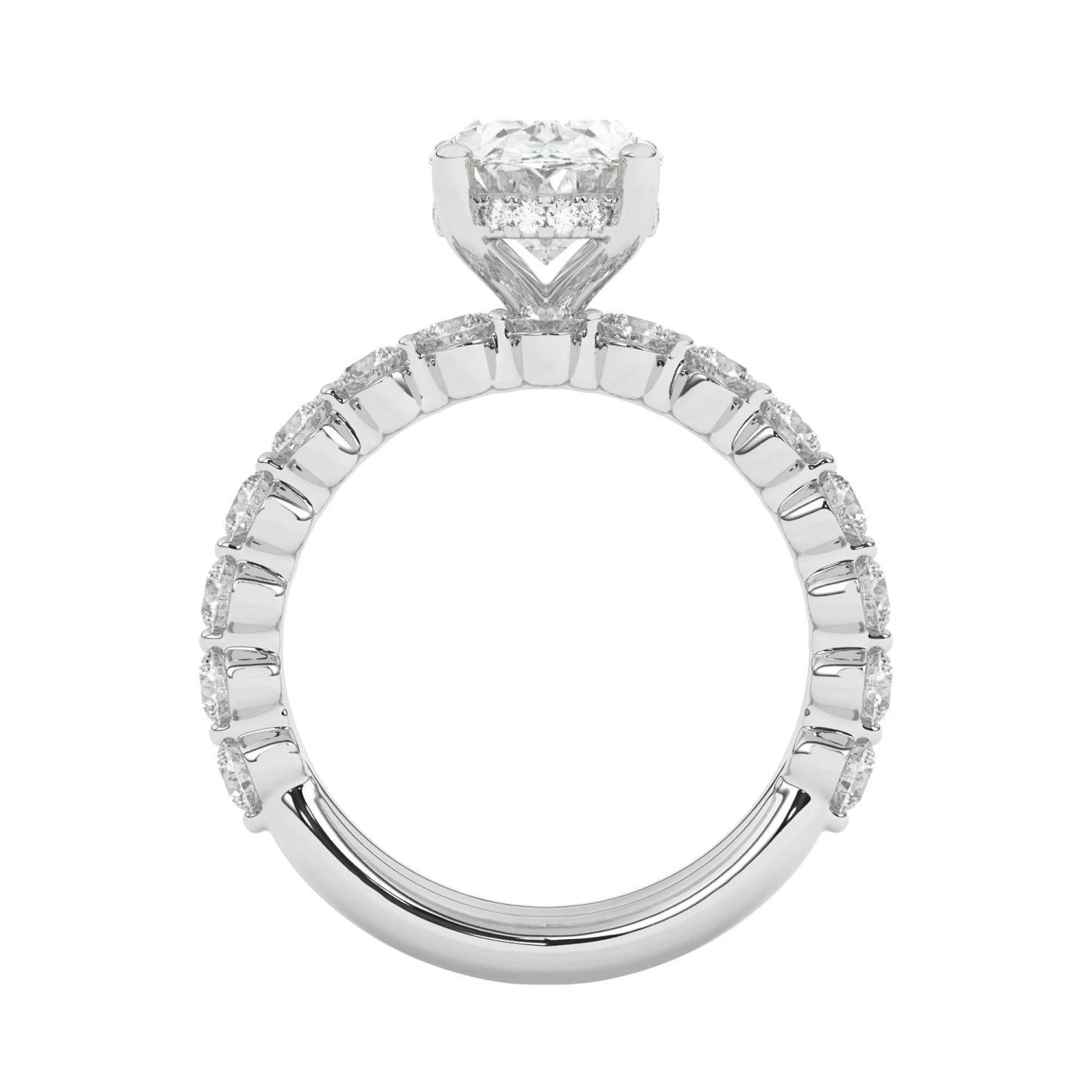 Hana Hidden Halo Bridal Setting(Hana Bridal Setting 453751) 4 Hana Hidden Halo Bridal Setting(Hana Bridal Setting 453751) - Image 2