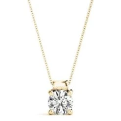 Harmony Necklace 1/3Ct(Diamond Solitaire Pendant Harmony) -NEWWORLD DIAMONDS harmony necklace 13ct for necklace gemstone jewelry 3