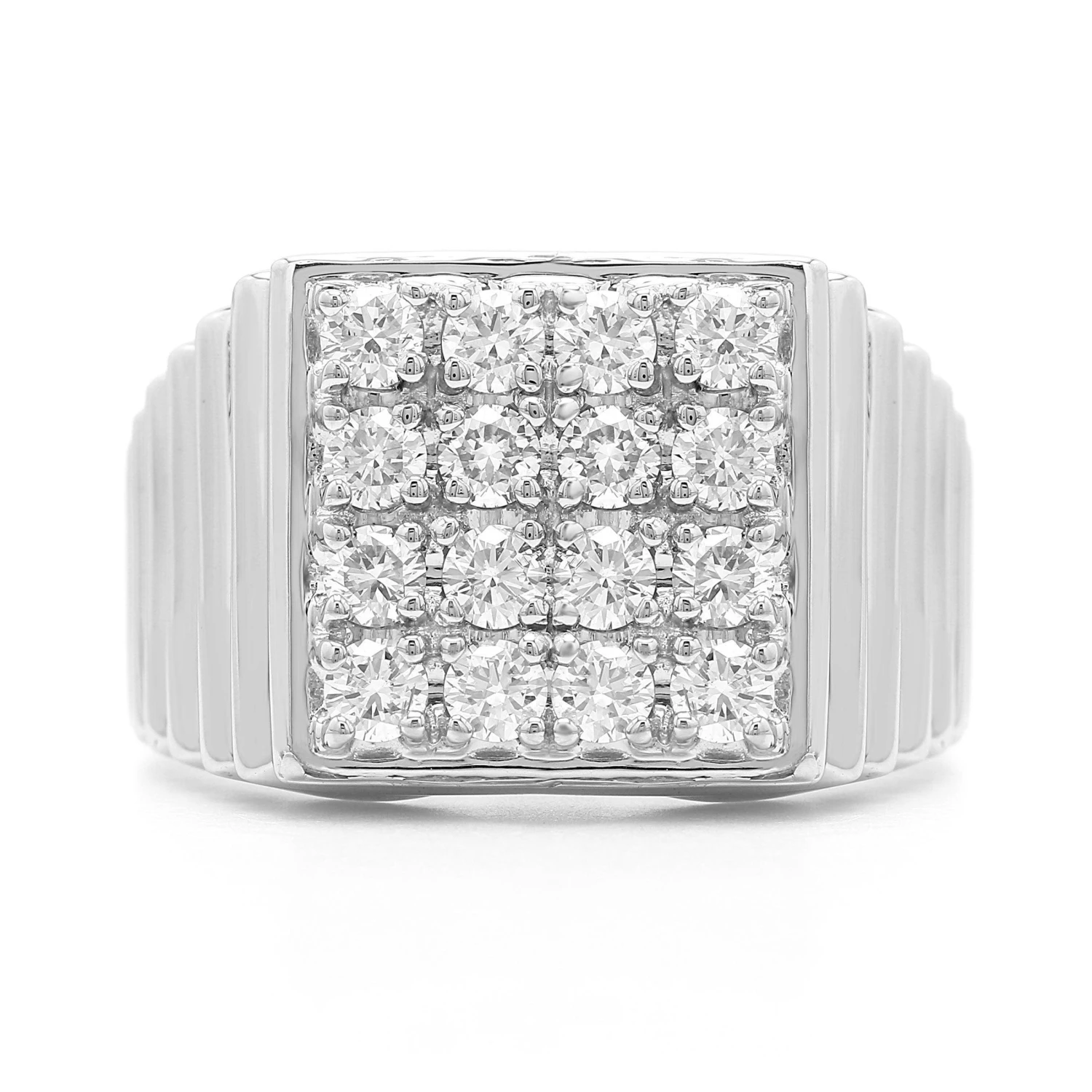 Harvey Ring - 1.00Ctw(White Dia Mens Ring 262268) 3 Harvey Ring - 1.00Ctw(White Dia Mens Ring 262268)
