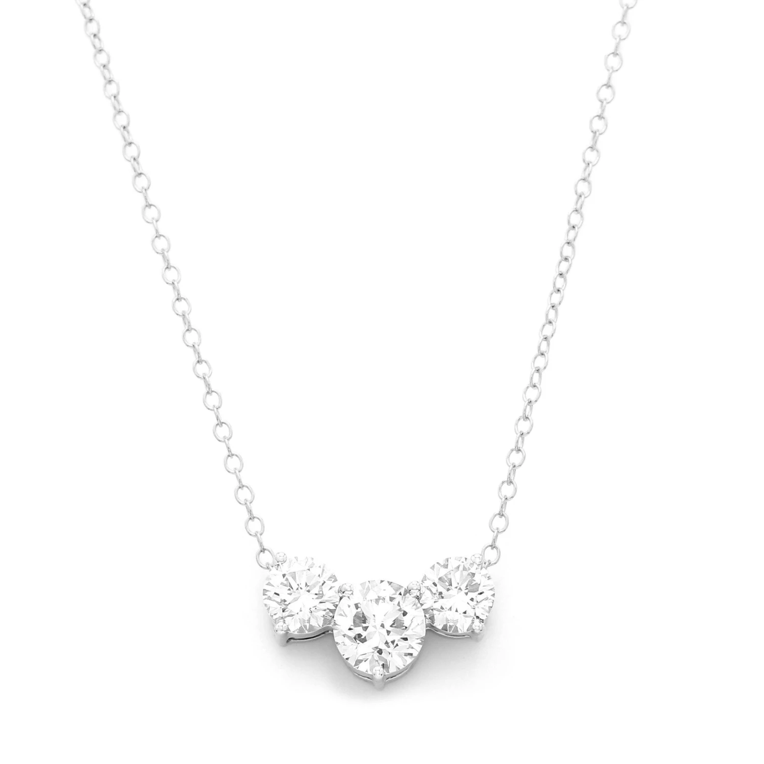 Hope Necklace 2.0Ctw(Diamond Necklace 455177) 4 Hope Necklace 2.0Ctw(Diamond Necklace 455177) - Image 2