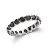 Ivory Ring - 2 1/2 Ct. T.W. Black(Black Diamonds Ring 261804)