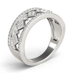 Jennie Wide Band(Jennie Wide Band 2767) -NEWWORLD DIAMONDS jennie wide band for ring gemstone jewelry 3