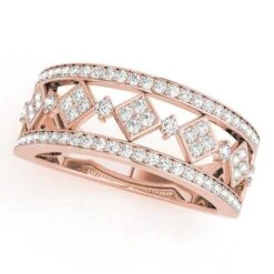 Jennie Wide Band(Jennie Wide Band 2767) -NEWWORLD DIAMONDS jennie wide band for ring gemstone jewelry 7