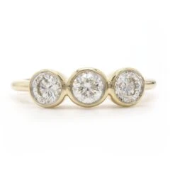 Jolene Ring - 1.00 Ct. T.W.(Diamond Bezel Ring 454583)
