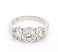 Julie-Ann Ring - 3.00 Ct. T.W. IL Certified(Julie Diamond Ring 261784)