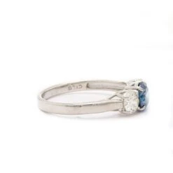 Julie Ring - 1 1/2 Ct. T.W.(Julie Blue Diamond Ring 263139) -NEWWORLD DIAMONDS julie ring 1 12 ct t w for ring gemstone jewelry 5