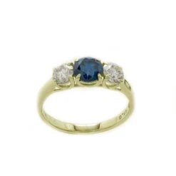 Julie Ring - 1 1/2 Ct. T.W.(Julie Blue Diamond Ring 263139) -NEWWORLD DIAMONDS julie ring 1 12 ct t w for ring gemstone jewelry 6