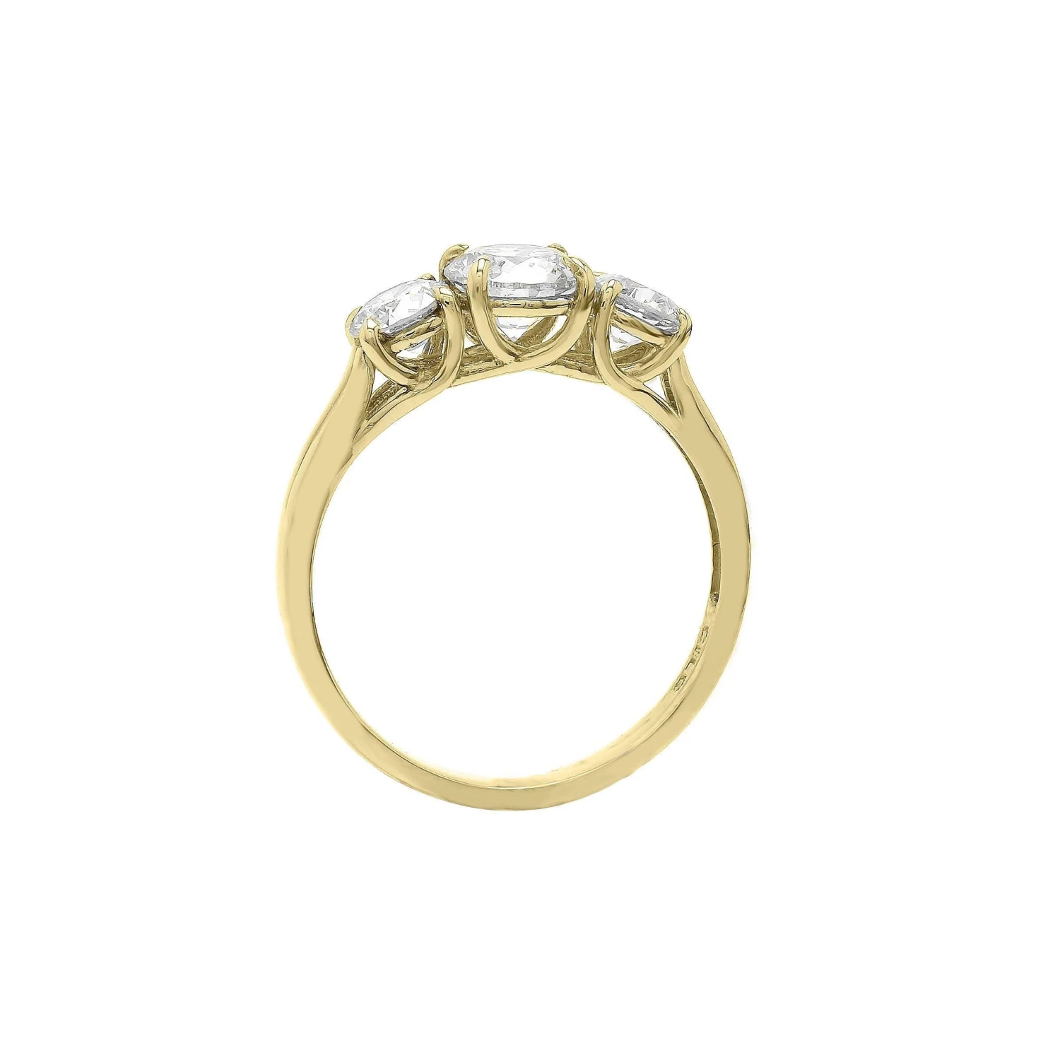 Julie Ring - 1 1/2Ctw IL Certified(Julie Diamond Ring 263065) 4 Julie Ring - 1 1/2Ctw IL Certified(Julie Diamond Ring 263065) - Image 2