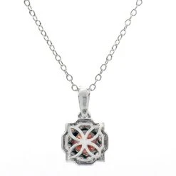 Kari Pendant - 1.0 Ct. T.W.(Pink Diamond Halo Pendant 453813) 9 Kari Pendant - 1.0 Ct. T.W.(Pink Diamond Halo Pendant 453813) -NEWWORLD DIAMONDS kari pendant 1 0 ct t w for pendant gemstone jewelry 4