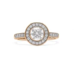 Kennedy Setting(White Diamonds Ring S454352) -NEWWORLD DIAMONDS kennedy setting for settings gemstone jewelry 6