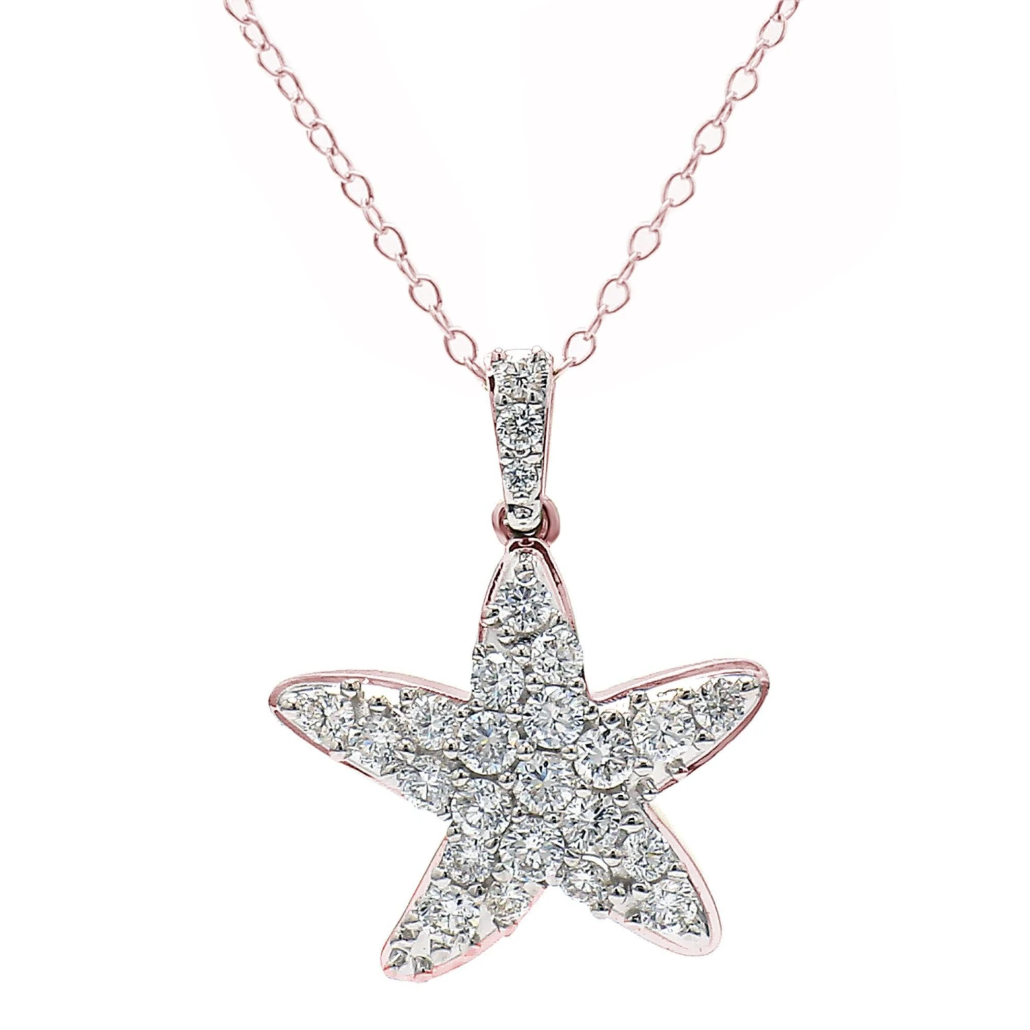 Kiera Pendant 1.0 Ctw.(Starfish Pendant 453884) 7 Kiera Pendant 1.0 Ctw.(Starfish Pendant 453884) - Image 5
